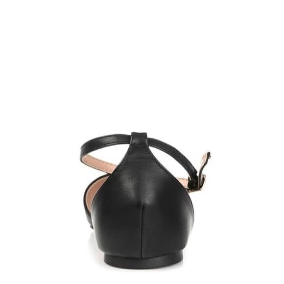 JOURNEE COLLECTION Reba Floral Flat Adjustable Ankle Strap Women’s SIZE 9W NEW - Picture 8 of 12